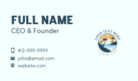 Sea Island Travel Business Card Design