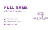 Counseling Heart Psychiatry Business Card Preview