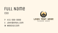 Asian Pagoda Temple Business Card Image Preview