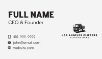 Dump Truck Transport Vehicle Business Card Image Preview