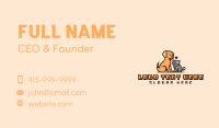 Dog Cat Petcare  Business Card Preview