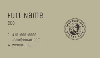 Mechanic Wrench Repairman  Business Card Image Preview
