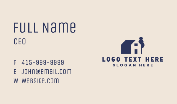 Realty Property House Business Card Design Image Preview