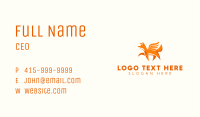 Business Fox Fly  Business Card Image Preview