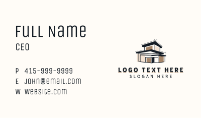 Architect Design Firm Business Card Image Preview