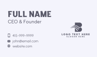 Swoosh Wave Agency Business Card Image Preview