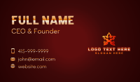 Star Flame Gaming Business Card Preview