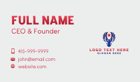 Patriot Eagle Wing Business Card Image Preview