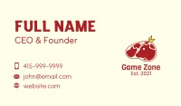 Organic Beef Meat Business Card Image Preview