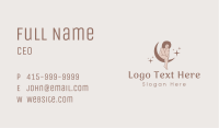 Moon Woman Nude Business Card Image Preview