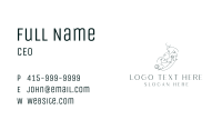 Postnatal Floral Baby Business Card Image Preview