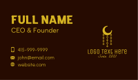 Muslim Moon Decoration Business Card Image Preview