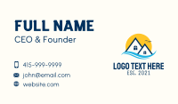 Sunny Wave House Realty Business Card Image Preview