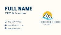 Sunny Wave House Realty Business Card Image Preview