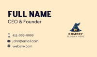 Wizard Witch Hat Business Card Image Preview