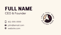 Dog Animal Care Business Card Design