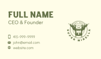 Green Phoenix Drill Business Card Image Preview