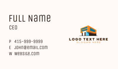Real Estate House Architect Business Card Image Preview