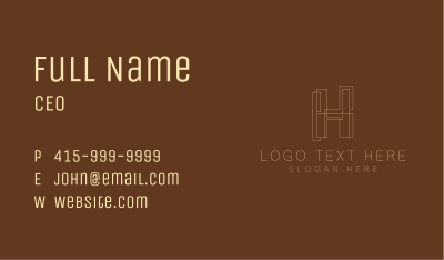 Home Builder Construction Firm Business Card Image Preview