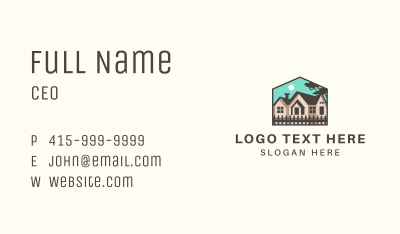 Urban Residential Housing Business Card Image Preview