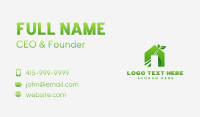 Eco Friendly Home Business Card Image Preview