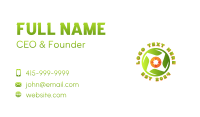 Eco Electric Power Business Card Design