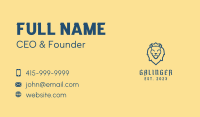 Regal Lion Head Business Card Image Preview