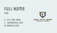 Leaf Royal Ornament Business Card Image Preview