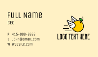 Lemon Express Delivery Business Card Image Preview