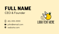 Lemon Express Delivery Business Card Image Preview