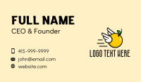 Lemon Express Delivery Business Card Image Preview