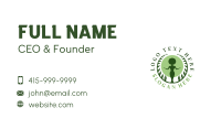 Natural Woman Afro Business Card Image Preview
