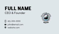 Kettlebell Gym Workout Business Card Image Preview