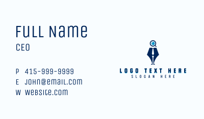 Job Recruitment Employee Business Card Image Preview