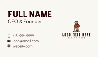 Dog Golf Tournament Business Card Preview