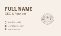 Organic Honeycomb Bee Business Card Image Preview