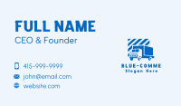 Delivery Truck Transportation Business Card Image Preview