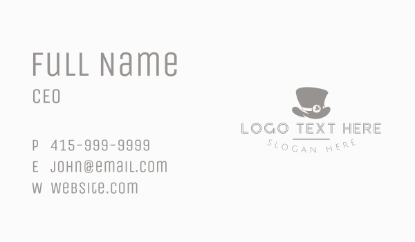Classic Leprechaun Hat  Business Card Design Image Preview