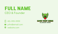 Green Goblin Head Business Card Image Preview