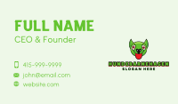 Green Goblin Head Business Card Image Preview