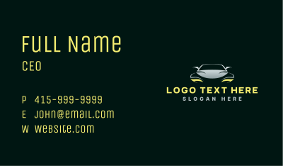 Automotive Car Shadow Business Card Image Preview