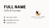 Creative Writer Quill Pen Business Card Image Preview