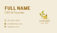 Citrus Essence Oil  Business Card Image Preview