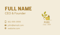 Citrus Essence Oil  Business Card Image Preview