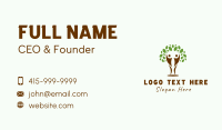 Tree Nature Conservation Business Card Preview