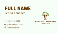 Tree Nature Conservation Business Card Image Preview