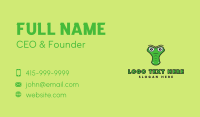 Crocodile Head Business Card Image Preview