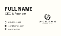 Design Studio Letter S Business Card Image Preview