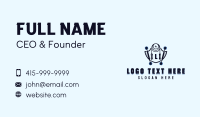 Barbell Bodybuilding Gym Business Card Preview