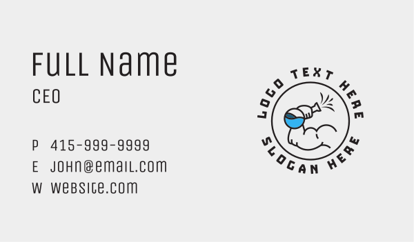 Tough Arm Fitness Lab Business Card Design Image Preview